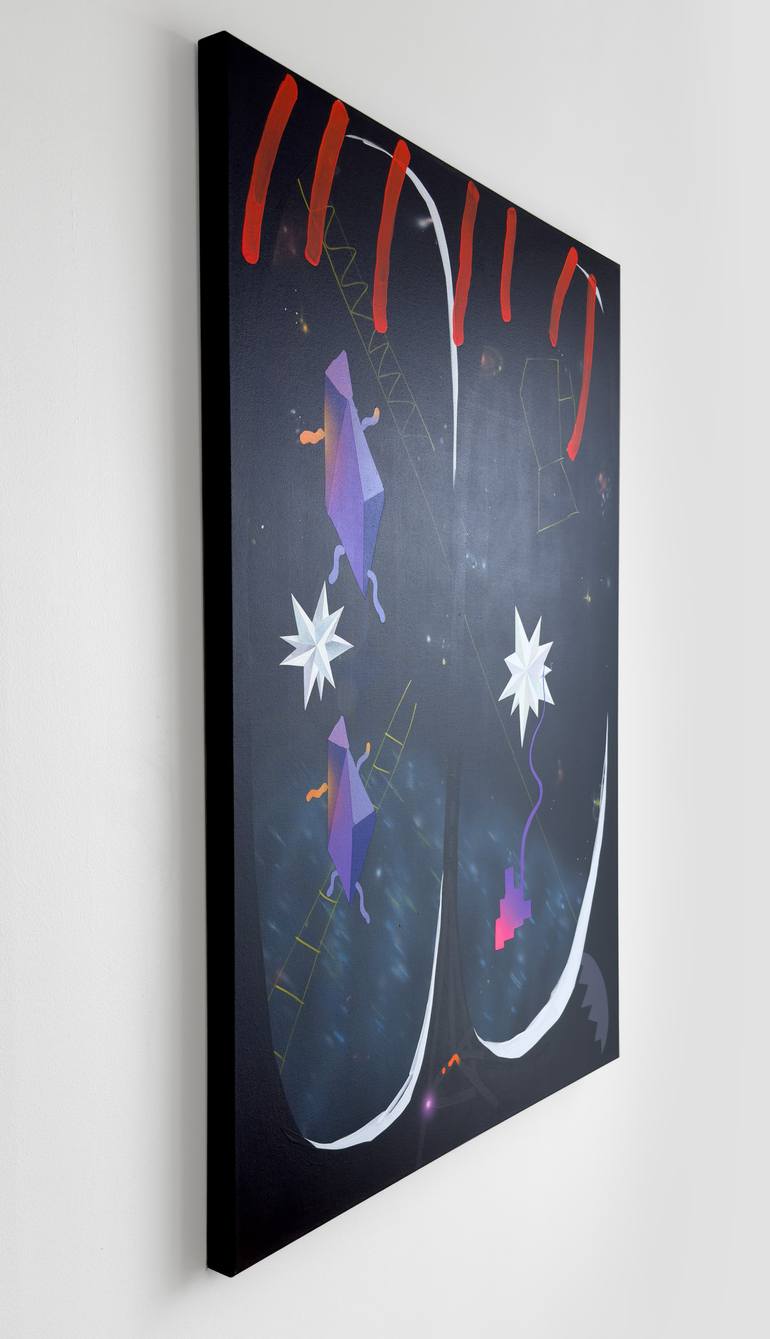 Original Contemporary Abstract Painting by Sonia The Mukha