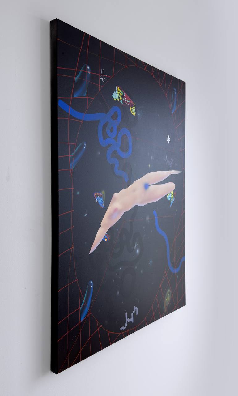 Original Contemporary Abstract Painting by Sonia The Mukha