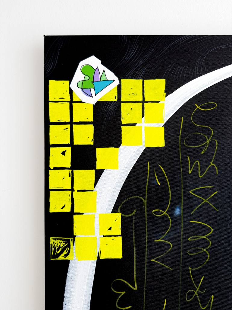 Original Contemporary Abstract Painting by Sonia The Mukha