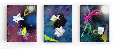 Original Contemporary Abstract Painting by Sonia The Mukha