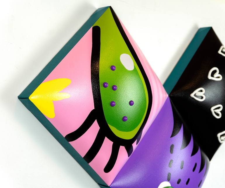 Original Minimalism Abstract Painting by Sonia The Mukha