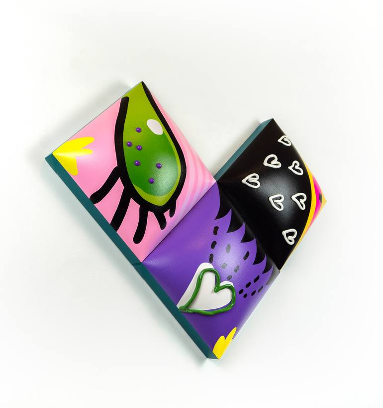 Original Minimalism Abstract Painting by Sonia The Mukha