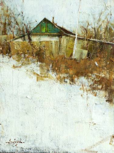 Original Classicism Landscape Painting by Ru Na