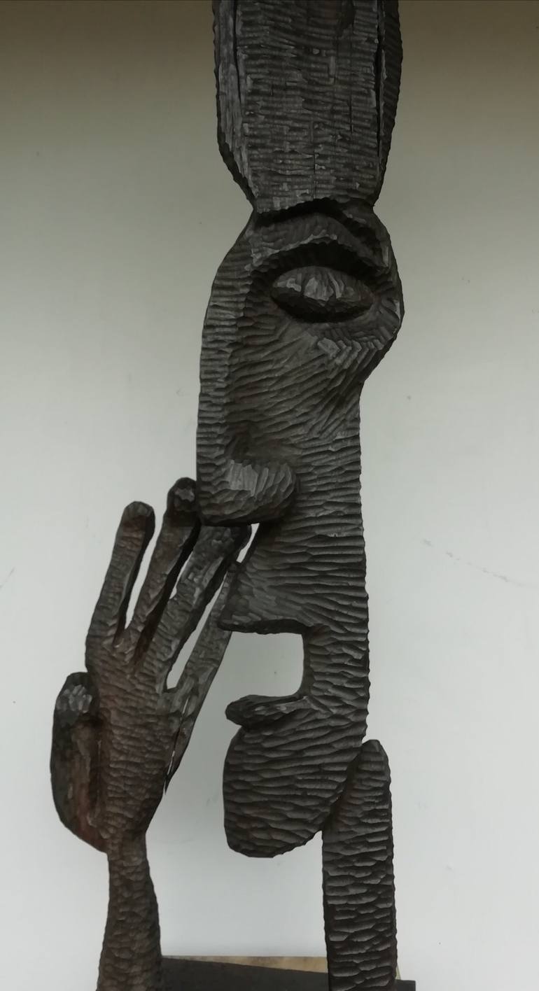 Original Portrait Sculpture by Andru Fijalkowski