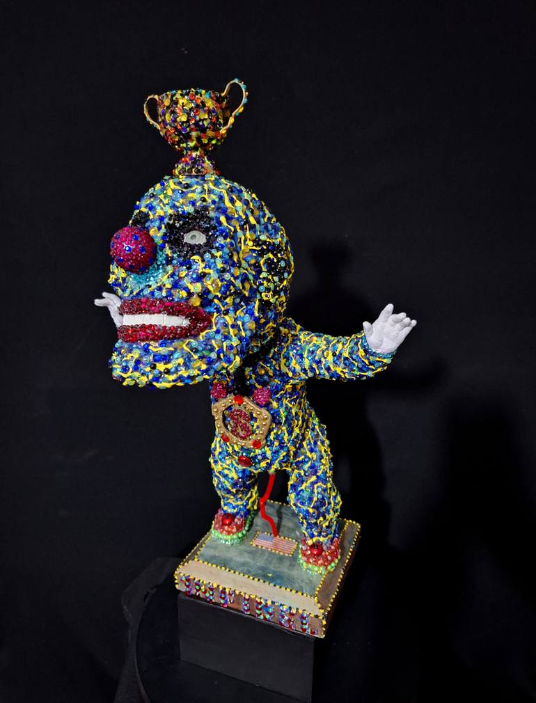 Original Contemporary People Sculpture by Andru Fijalkowski