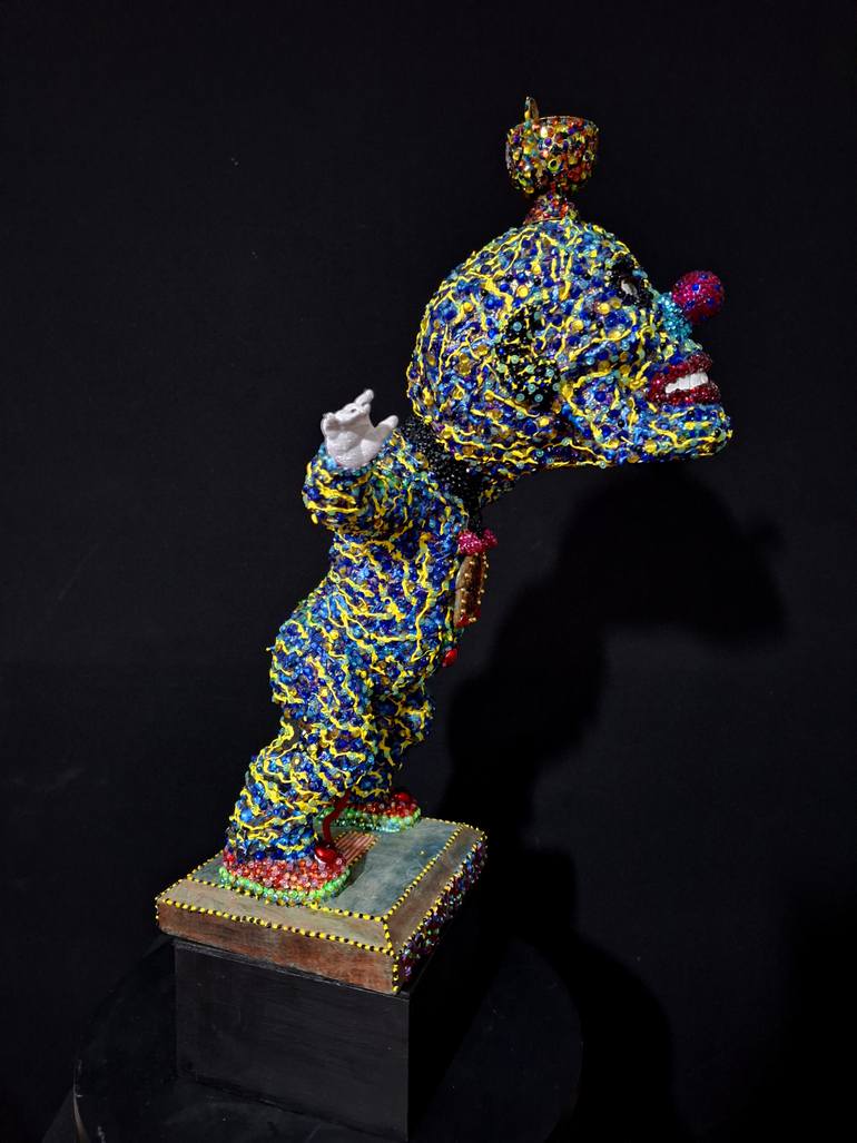 Original Contemporary People Sculpture by Andru Fijalkowski