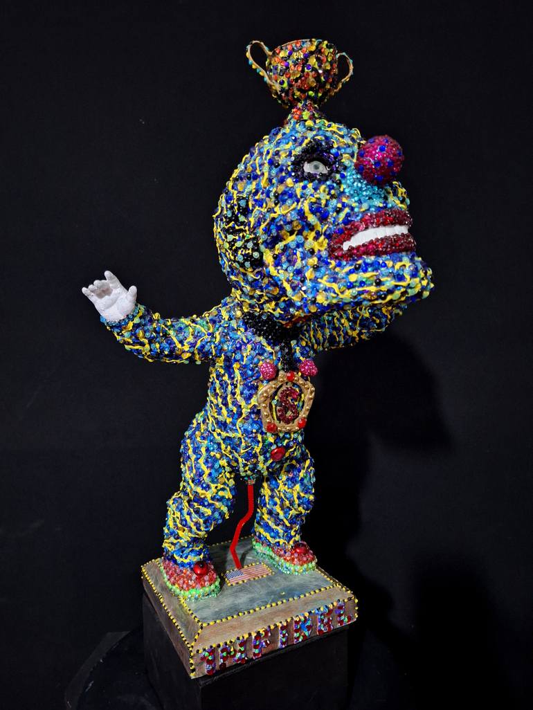 Original Contemporary People Sculpture by Andru Fijalkowski