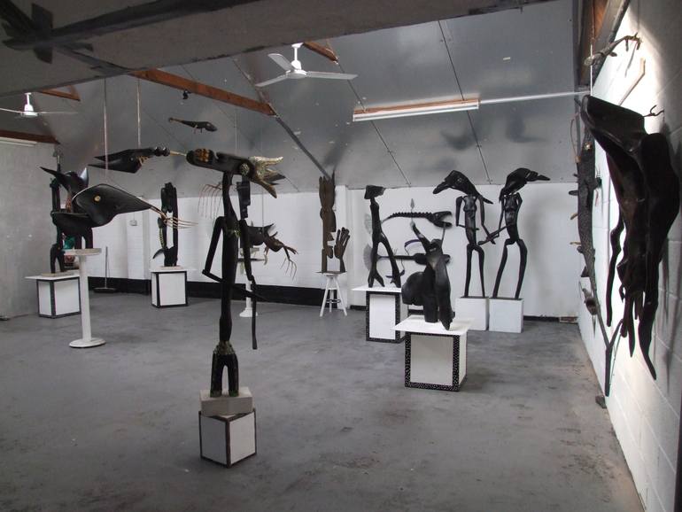 Original Figurative Women Sculpture by Andru Fijalkowski