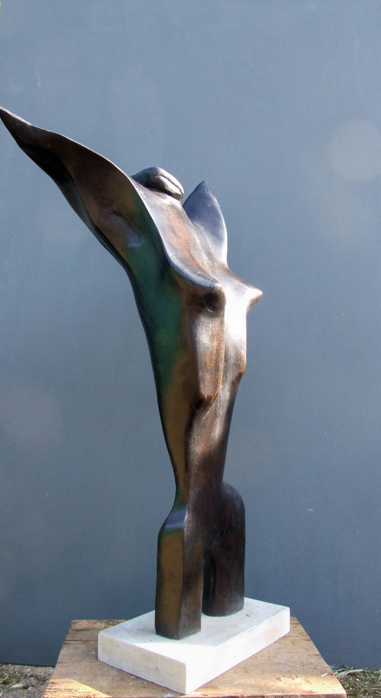 Original Figurative Women Sculpture by Andru Fijalkowski