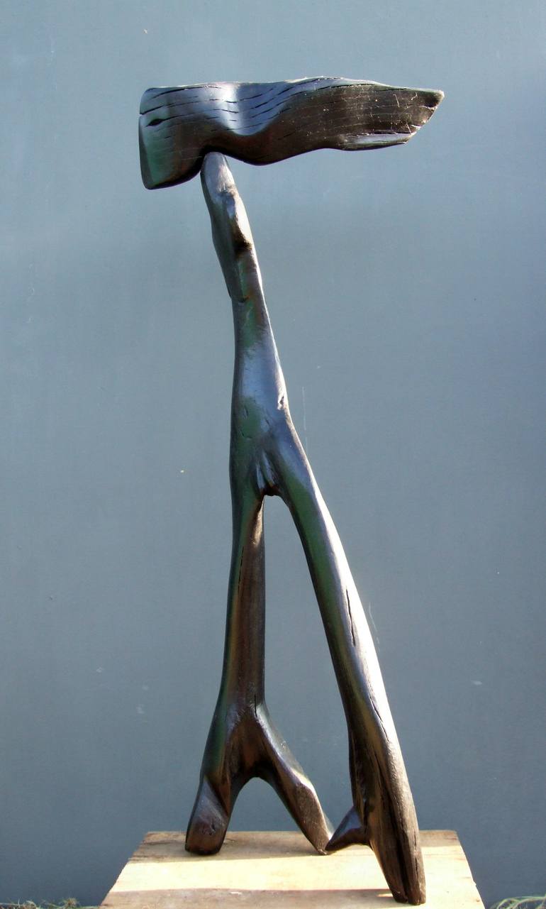 Original Figurative People Sculpture by Andru Fijalkowski