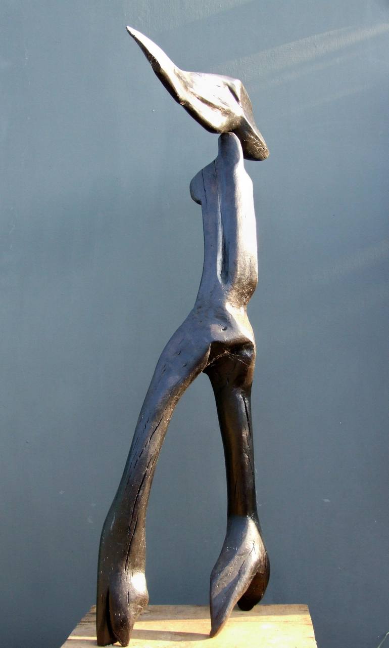 Original Figurative People Sculpture by Andru Fijalkowski