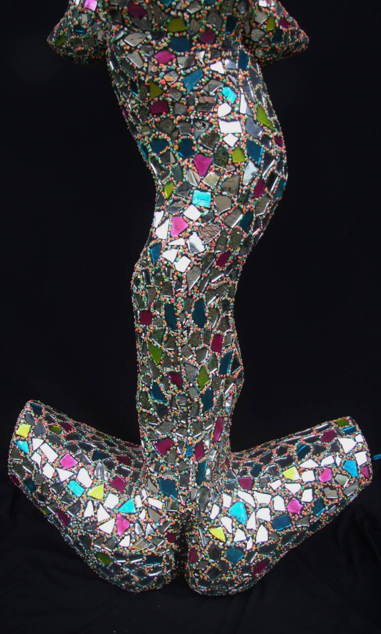 Original Figurative Women Sculpture by Andru Fijalkowski