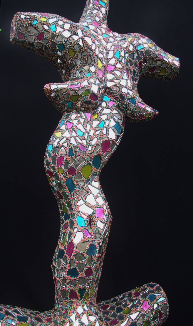Original Figurative Women Sculpture by Andru Fijalkowski