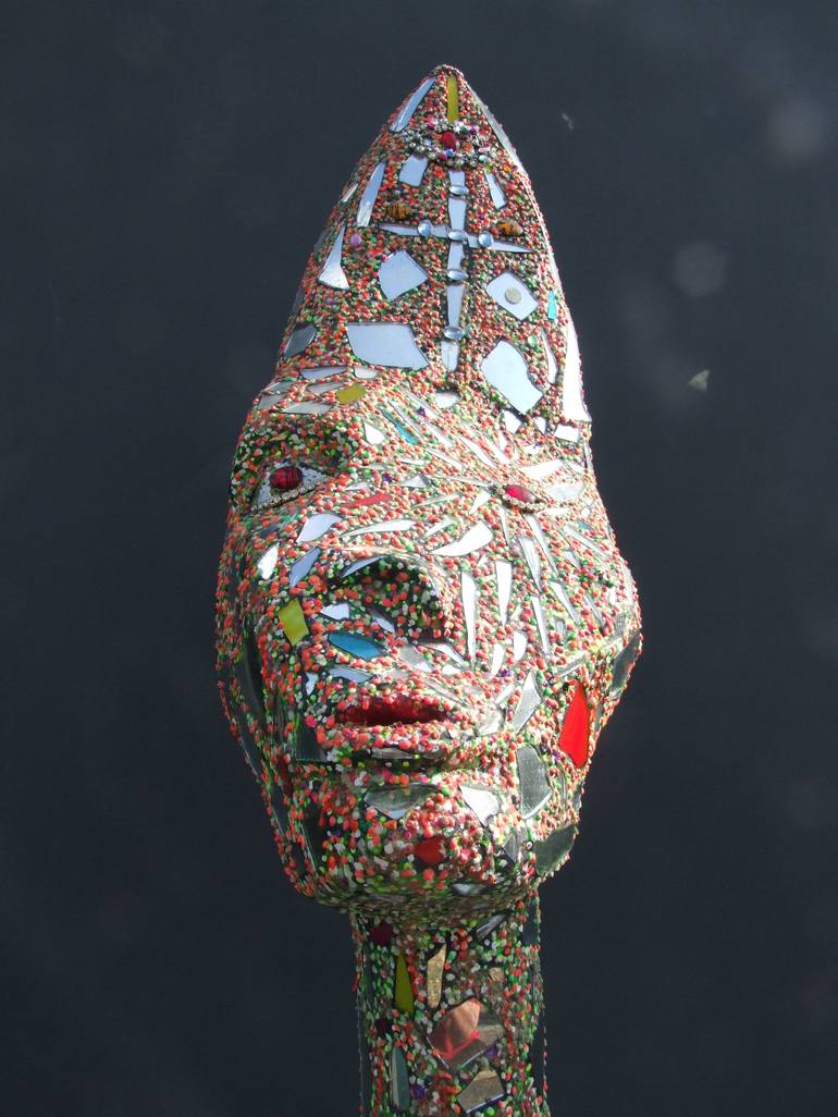 Original People Sculpture by Andru Fijalkowski