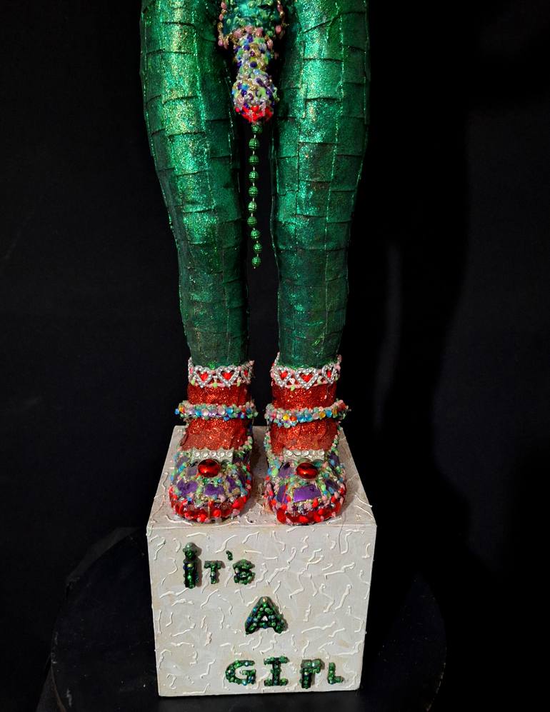 Original Figurative Women Sculpture by Andru Fijalkowski