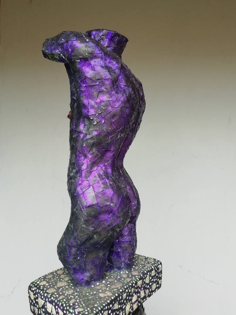 Original Nude Sculpture by Andru Fijalkowski