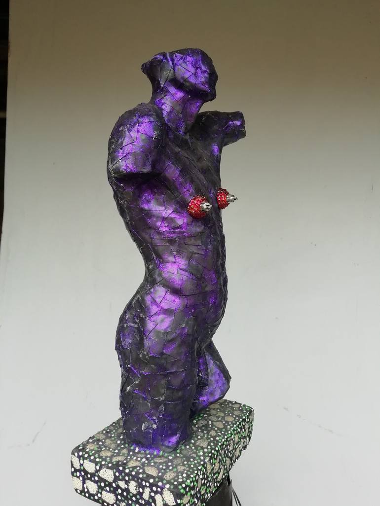 Original Nude Sculpture by Andru Fijalkowski
