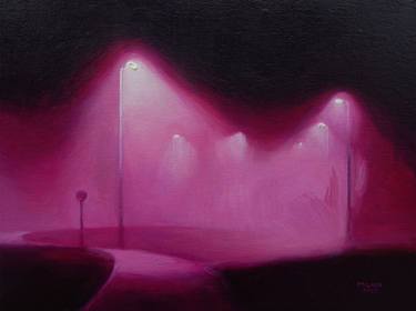 Original Minimalism Light Paintings by Bohdan Milash