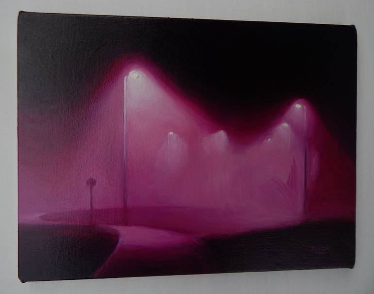 Original Contemporary Light Painting by Bohdan Milash