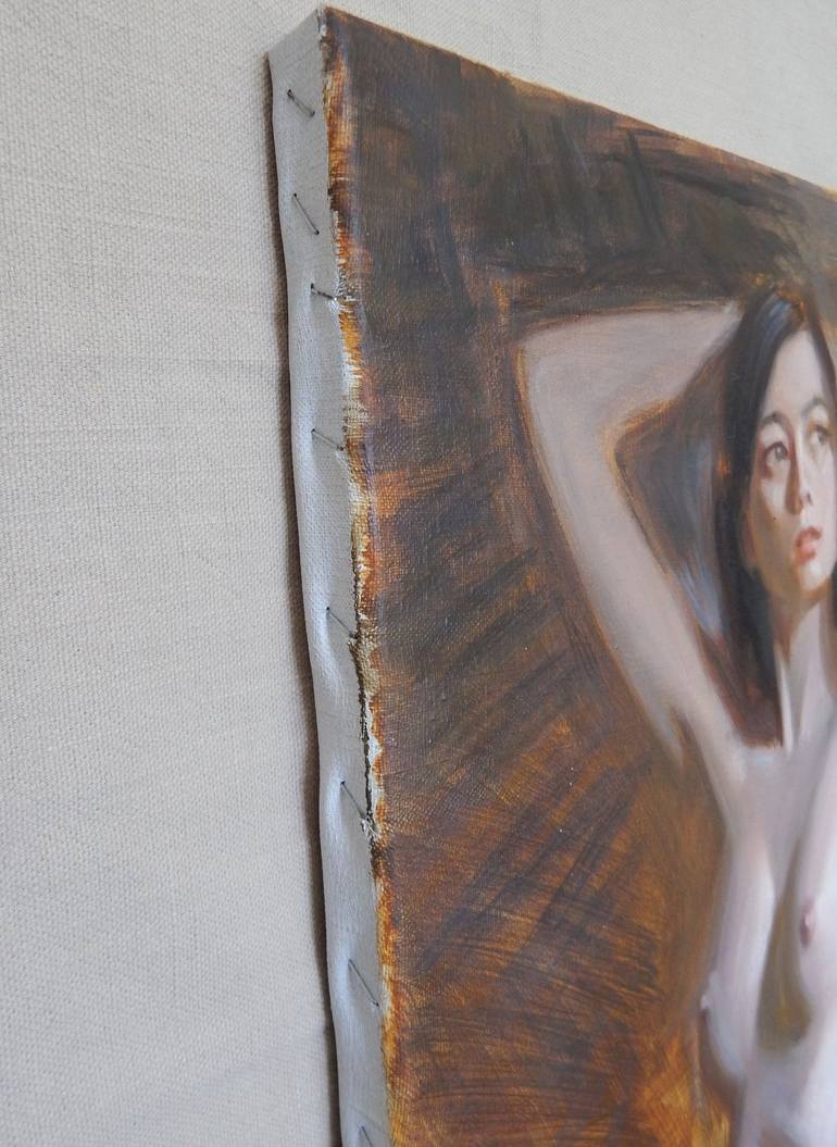 Original Realism Nude Painting by Bohdan Milash