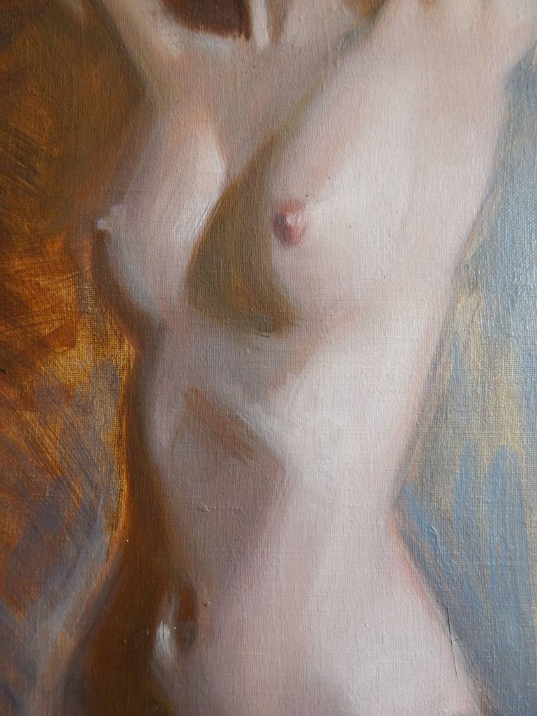 Original Realism Nude Painting by Bohdan Milash