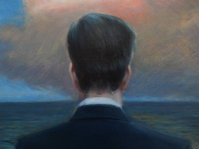 Original Figurative Portrait Painting by Bohdan Milash