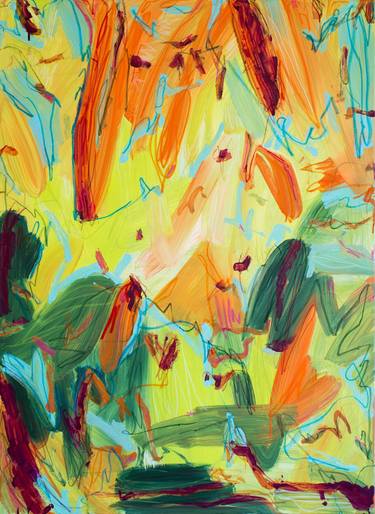 Print of Abstract Paintings by Elena Yellow