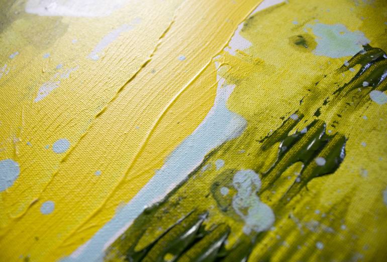 Original Abstract Painting by Elena Yellow