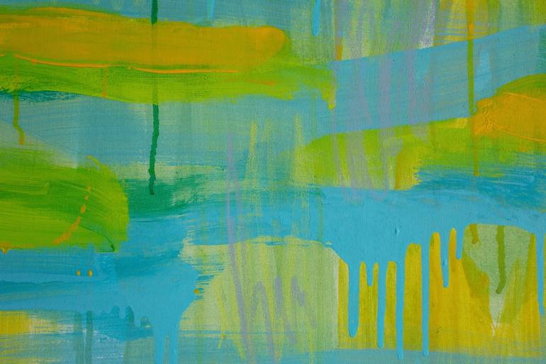 Original Abstract Painting by Elena Yellow