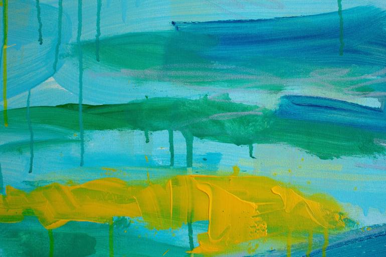 Original Abstract Painting by Elena Yellow