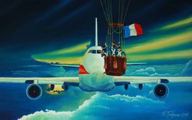 Print of Surrealism Travel Paintings by Taras Gabrel