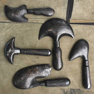 Leather working tools thumb