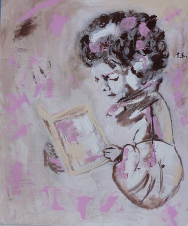 girl with a book thumb