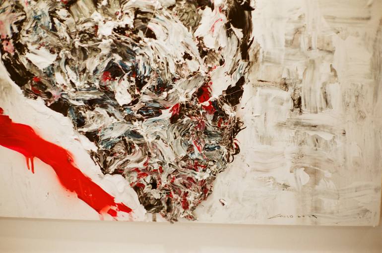Original Abstract People Painting by Hyung Seok Choi