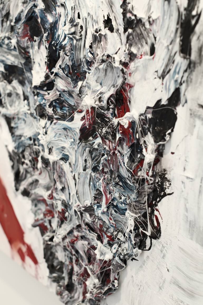 Original Abstract People Painting by Hyung Seok Choi