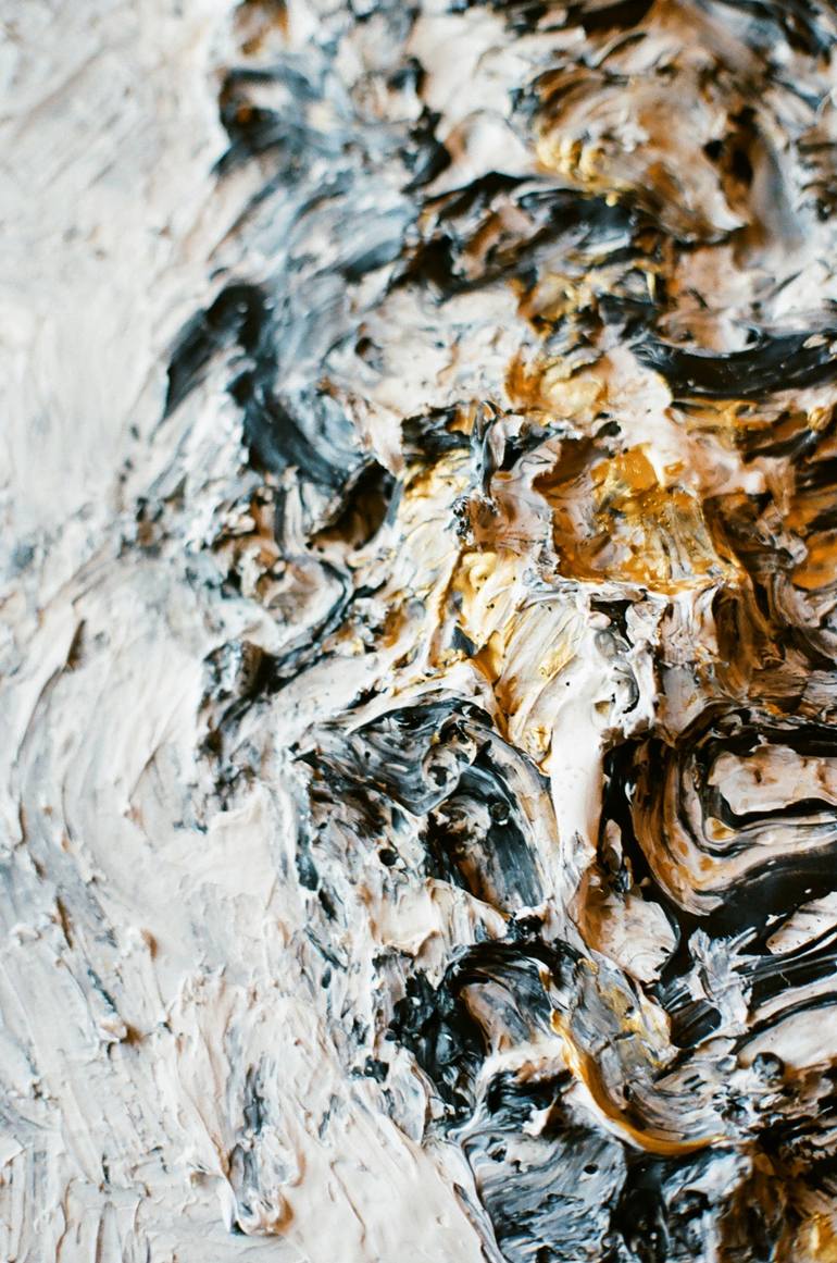 Original Abstract Expressionism Abstract Painting by Hyung Seok Choi