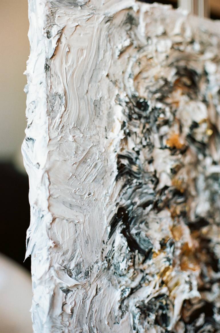 Original Abstract Expressionism Abstract Painting by Hyung Seok Choi