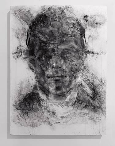 Original Expressionism Portrait Drawings by Hyung Seok Choi