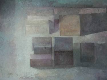 Original ABSTRACTION FIGURATIVE Abstract Painting by Yannick Sauvage