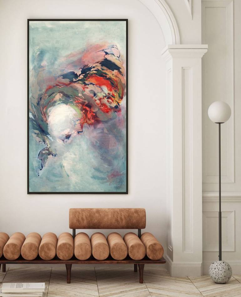 Original Abstract Painting by Beatriz Vazquez