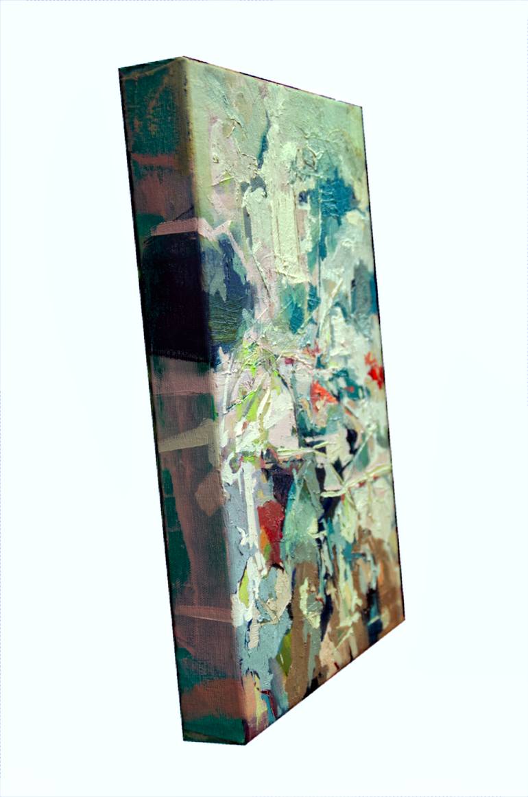 Original Abstract Landscape Painting by Beatriz Vazquez