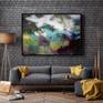 WALL DECOR dark room Forest Landscape