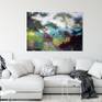 WALL decor WHITE room Forest Landscape