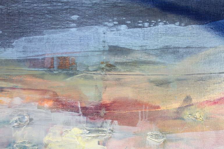 Original Abstract Seascape Painting by Beatriz Vazquez