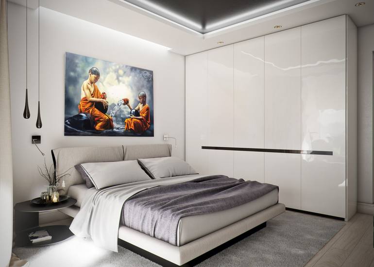 Original Art Deco Pop Culture/Celebrity Painting by Aryawansa Perera