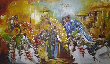 Original Culture Paintings by Aryawansa Perera
