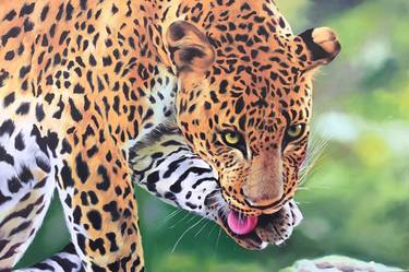 Original Art Deco Animal Paintings by Aryawansa Perera