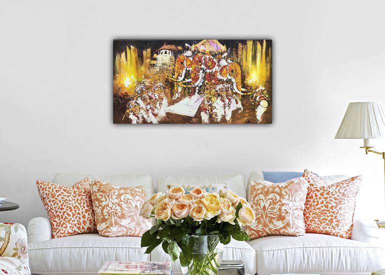 Original Folk Pop Culture/Celebrity Painting by Aryawansa Perera