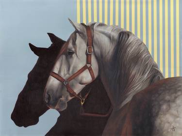 Saatchi Art Artist Andrey Maysky; Paintings, “Gray horse” #art