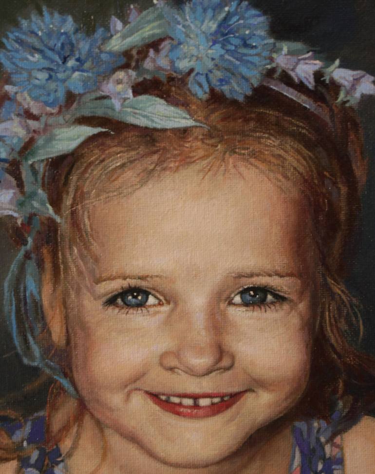 Original Realism Portrait Painting by Andrey Maysky
